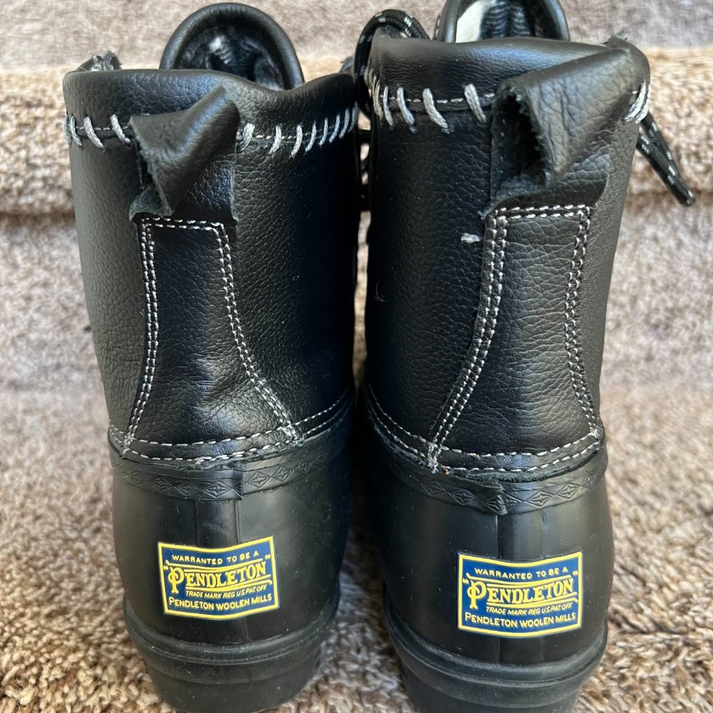 Pendleton Women's Black Leather Upper / Rubber Sh… - image 6